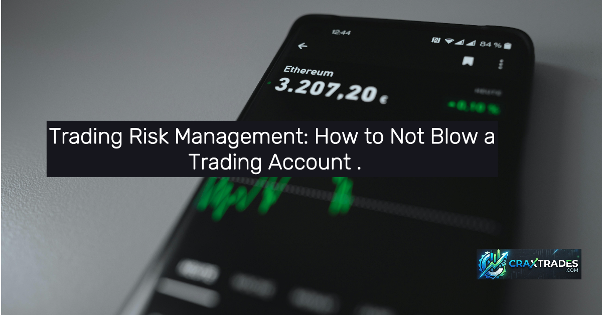 Trading Risk Management: How to Not Blow a Trading Account
